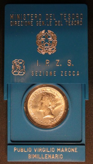 Italy. 1983 500 Lire In Original Case