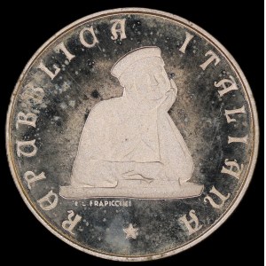 Italien. 1988 200 Lire Silber