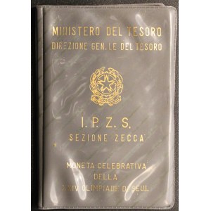 Italy. 1988 500 Lire Silver
