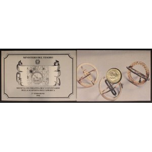 Italy. 1990 500 Lire In Original Case