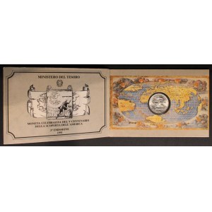 Italien. 1991 500 Lire Im Originaletui