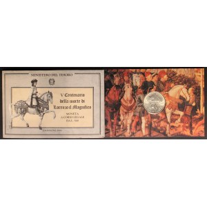 Italy. 1992 500 Lire In Original Case