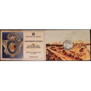 Italy. 1993 500 Lire In Original Case