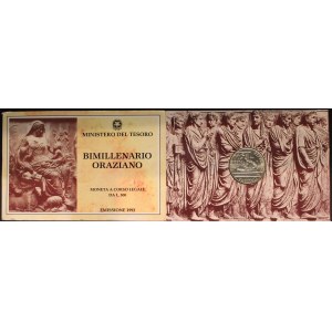 Italy. 1993 500 Lire In Original Case