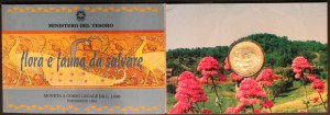 Italie. 1994 1000 Lire Dans l'étui d'origine