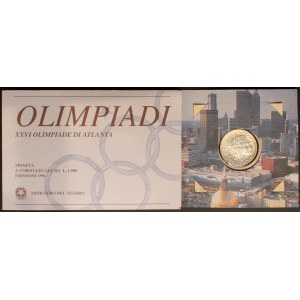 Italy. 1996 1000 Lire In Original Case