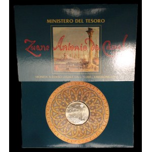 Italy. 1997 5000 Lire In Original Case