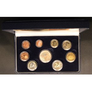 Italy. 2004 Proof Set 9 Pieces Silver
