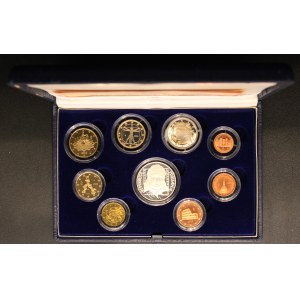 Italy. 2005 Proof Set 9 Pieces Silver