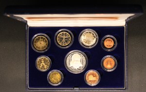 Italy. 2005 Proof Set 9 Pieces Silver