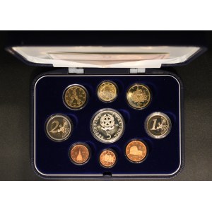 Italy. 2006 Proof Set 9 Pieces Silver