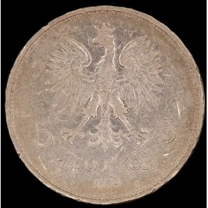Polen. 1930 5 Zlotych Warschau