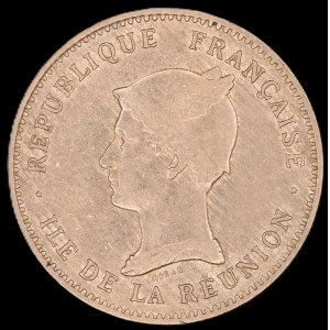 Reunion. 1896 50 Centimes Island of Reunion