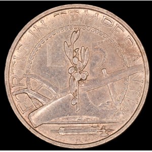 San Marino. 1933 5 Lire