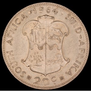 South Africa. 1964 20 Cents