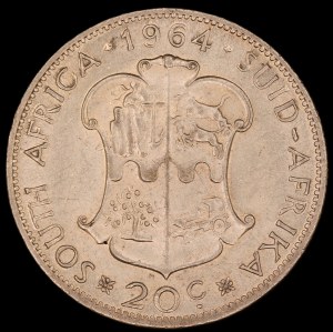 South Africa. 1964 20 Cents