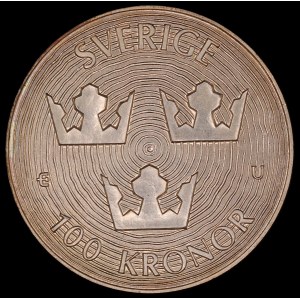 Sweden. 1985 100 Kronor