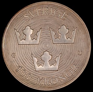 Sweden. 1985 100 Kronor