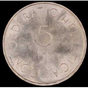 Switzerland. 1963 5 Francs