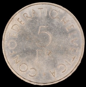 Switzerland. 1963 5 Francs