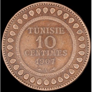 Tunisia. 1907 10 Centimes