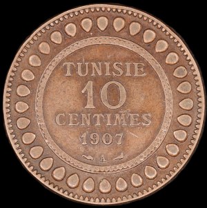 Tunisia. 1907 10 Centimes