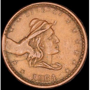 United States of America. 1864 Civil War Token Our Army