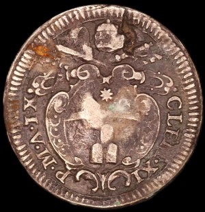 Vatican. 1715 1 Grosso Clement XI