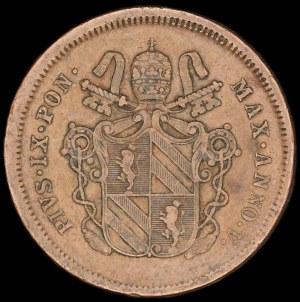 Vatican. 1851 2 Baiocchi Pius IX