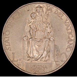 Vatican. 1930 10 Lire