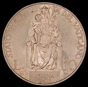 Vatican. 1930 10 Lire