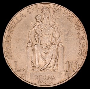 Vatican. 1931 10 Lire