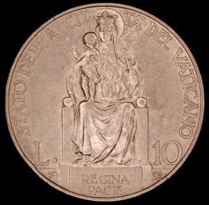 Vatican. 1932 10 Lire