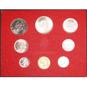 Vatican. 1976 Mint Set 8 Pieces Silver