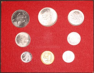 Vatican. 1976 Mint Set 8 Pieces Silver