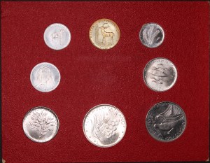 Vatican. 1976 Mint Set 8 Pieces Silver