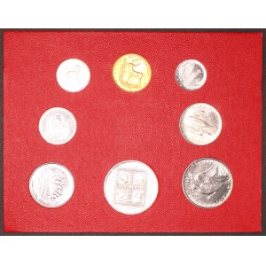 Vatican. 1977 Mint Set 8 Pieces Silver