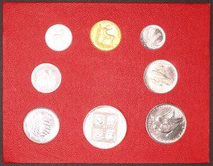 Vatican. 1977 Mint Set 8 Pieces Silver