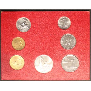 Vatican. 1978 Mint Set 7 Pieces Silver