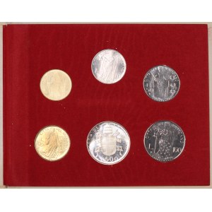 Vatican. 1979 Mint Set 6 Pieces Silver