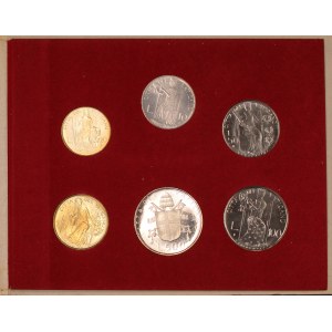 Vatican. 1979 Mint Set 6 Pieces Silver