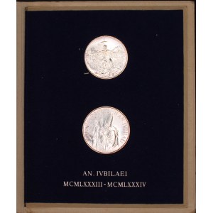Vatican. 1983 500 1000 Lire Silver