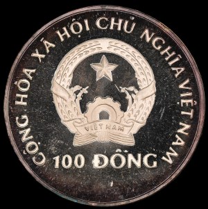 Vietnam. 1989 100 Dong 1990 Championship