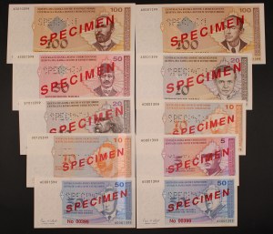 Bosna. 1998 sada 10ks Vzorek