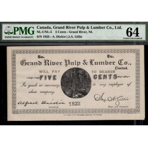 Canada. 1823 5 cents