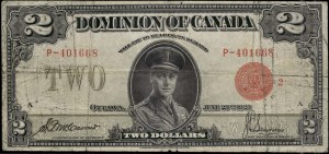 Canada. 1923 2 Dollars