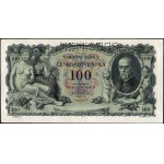 Czechoslovakia. 1931 100 Korun Prefix Jb Specimen