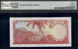 East Caribbean Currency. 1965 1 Dollar