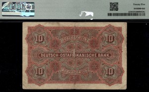 German East Africa. 1905 10 Rupien