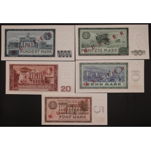 Germany. 5pcs set specimen